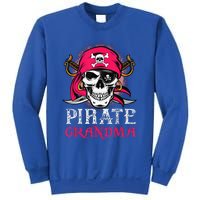 Pirate Grandma Halloween Skull Pirate Costume Family Sweatshirt