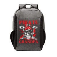 Pirate Grandpa Happy Father Day Matching Family Pirate Lover Vector Backpack