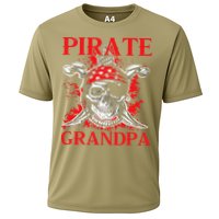 Pirate Grandpa Happy Father Day Matching Family Pirate Lover Cooling Performance Crew T-Shirt