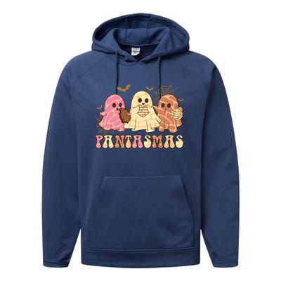 Pantasmas Ghost Halloween Pan Dulce Mexican Pan Tasmas Performance Fleece Hoodie