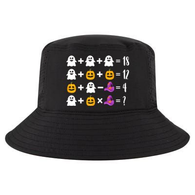 Pumpkin Ghost Halloween Order Operations Quiz Math Teacher Cool Comfort Performance Bucket Hat