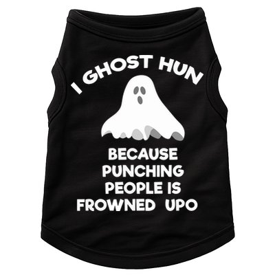 Paranormal Ghost Hunting Send Aaron In Alone Halloween Doggie Tank