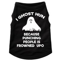 Paranormal Ghost Hunting Send Aaron In Alone Halloween Doggie Tank