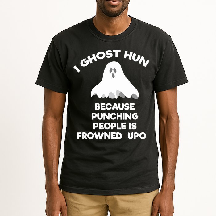 Paranormal Ghost Hunting Send Aaron In Alone Halloween Tall T-Shirt