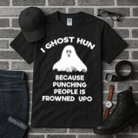 Paranormal Ghost Hunting Send Aaron In Alone Halloween Tall T-Shirt