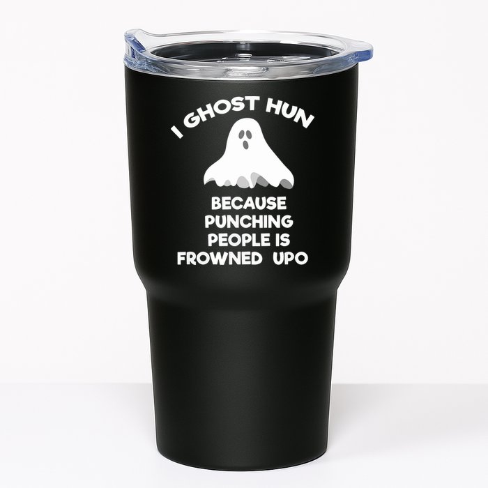 Paranormal Ghost Hunting Send Aaron In Alone Halloween Tumbler