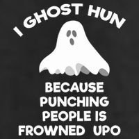 Paranormal Ghost Hunting Send Aaron In Alone Halloween Trucker Hat