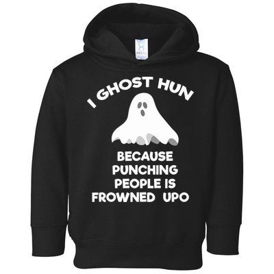 Paranormal Ghost Hunting Send Aaron In Alone Halloween Toddler Hoodie