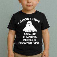 Paranormal Ghost Hunting Send Aaron In Alone Halloween Toddler T-Shirt