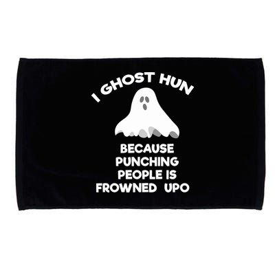 Paranormal Ghost Hunting Send Aaron In Alone Halloween Microfiber Hand Towel