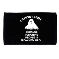 Paranormal Ghost Hunting Send Aaron In Alone Halloween Microfiber Hand Towel
