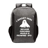 Paranormal Ghost Hunting Send Aaron In Alone Halloween Vector Backpack
