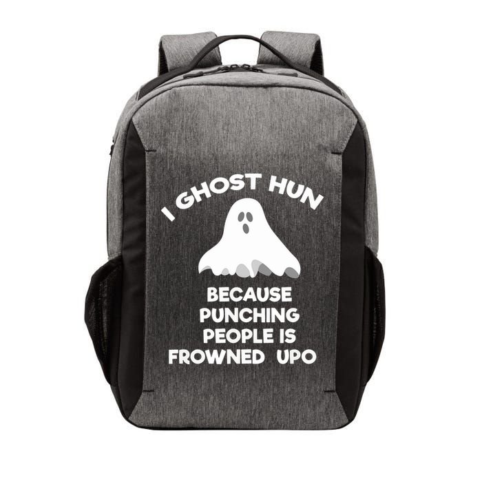 Paranormal Ghost Hunting Send Aaron In Alone Halloween Vector Backpack