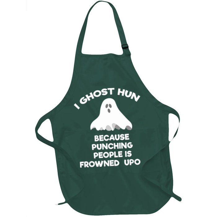 Paranormal Ghost Hunting Send Aaron In Alone Halloween Apron