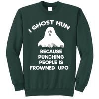 Paranormal Ghost Hunting Send Aaron In Alone Halloween Sweatshirt