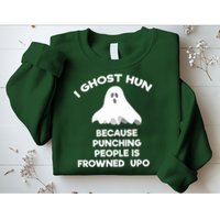 Paranormal Ghost Hunting Send Aaron In Alone Halloween Sweatshirt