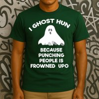 Paranormal Ghost Hunting Send Aaron In Alone Halloween T-Shirt