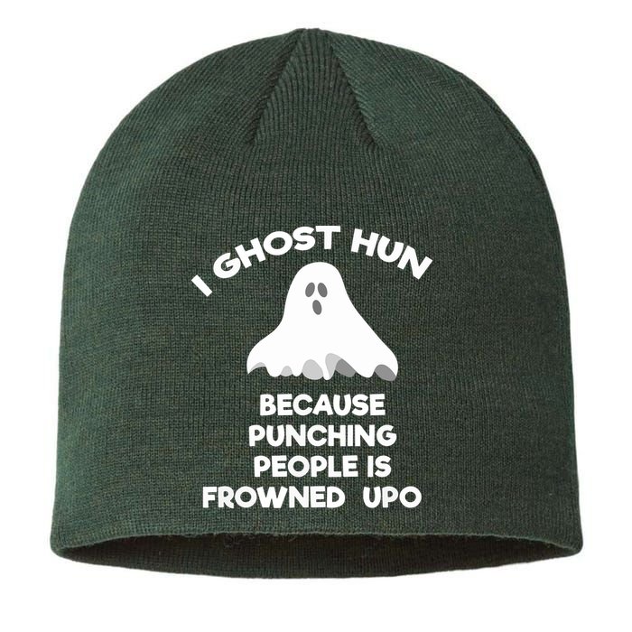 Paranormal Ghost Hunting Send Aaron In Alone Halloween Sustainable Beanie