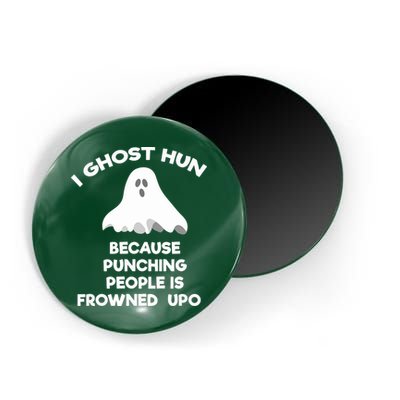 Paranormal Ghost Hunting Send Aaron In Alone Halloween Magnet