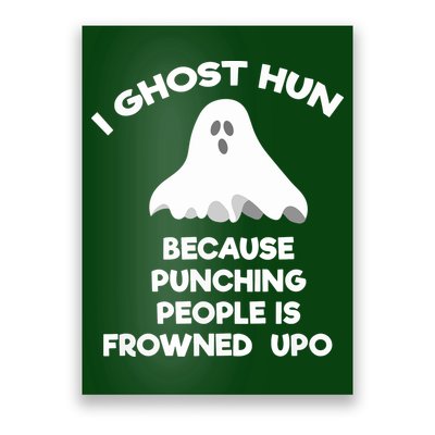 Paranormal Ghost Hunting Send Aaron In Alone Halloween Poster