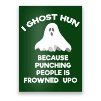 Paranormal Ghost Hunting Send Aaron In Alone Halloween Poster