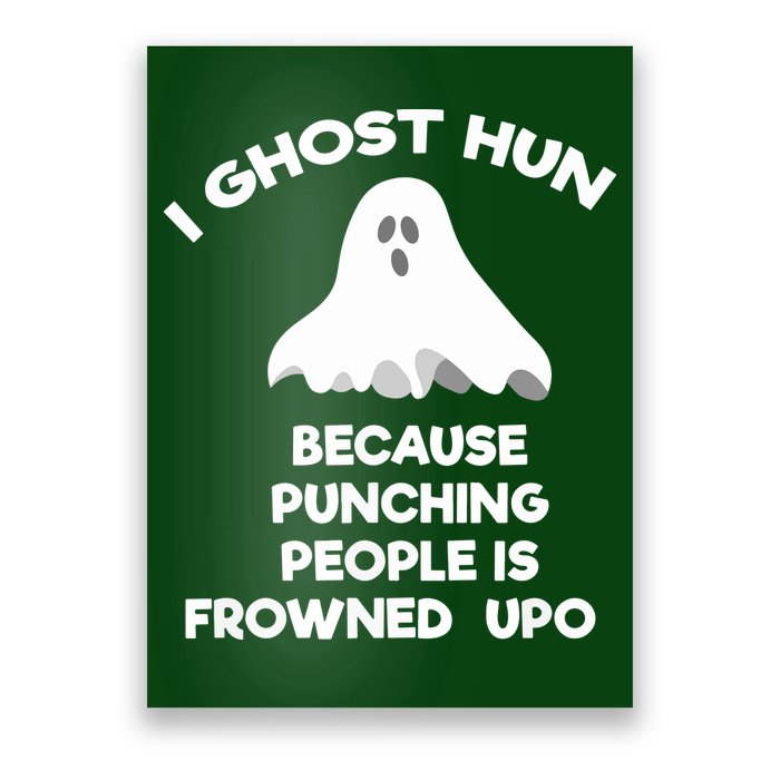 Paranormal Ghost Hunting Send Aaron In Alone Halloween Poster