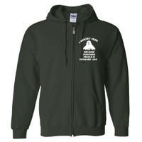 Paranormal Ghost Hunting Send Aaron In Alone Halloween Full Zip Hoodie