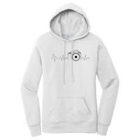 Photographer Gift Idea Heartbeat Photography Camera Women's Pullover Hoodie