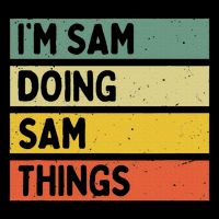 Personalized Gift Ideas Sam I'm Sam Doing Sam Things Funny Quote Impact Tech Backpack