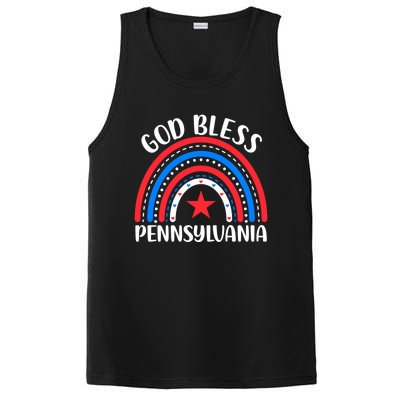 Pennsylvania Gift I Love Pennsylvania Usa Gift PosiCharge Competitor Tank