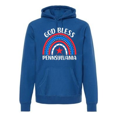 Pennsylvania Gift I Love Pennsylvania Usa Gift Premium Hoodie