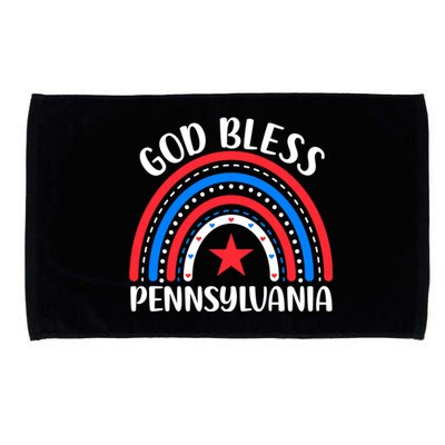 Pennsylvania Gift I Love Pennsylvania Usa Gift Microfiber Hand Towel