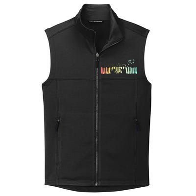 Pianist Gift Idea Keyboards Music Notes Piano Collective Smooth Fleece Vest