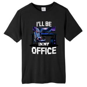 Pc Gaming ILl Be In My Office | Hardware Nerd Pc Gamer Tall Fusion ChromaSoft Performance T-Shirt