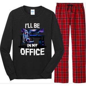 Pc Gaming ILl Be In My Office | Hardware Nerd Pc Gamer Long Sleeve Pajama Set