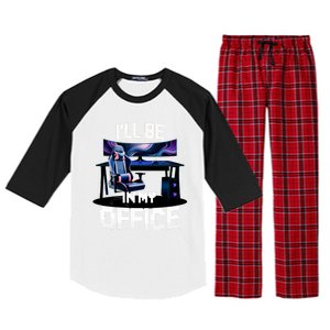 Pc Gaming ILl Be In My Office | Hardware Nerd Pc Gamer Raglan Sleeve Pajama Set