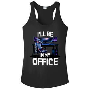 Pc Gaming ILl Be In My Office | Hardware Nerd Pc Gamer Ladies PosiCharge Competitor Racerback Tank