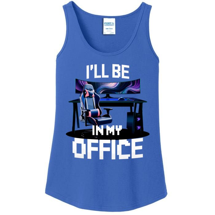 Pc Gaming ILl Be In My Office | Hardware Nerd Pc Gamer Ladies Essential Tank