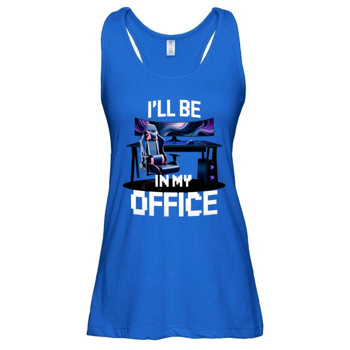 Pc Gaming ILl Be In My Office | Hardware Nerd Pc Gamer Ladies Essential Flowy Tank