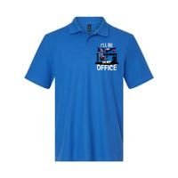 Pc Gaming ILl Be In My Office | Hardware Nerd Pc Gamer Softstyle Adult Sport Polo