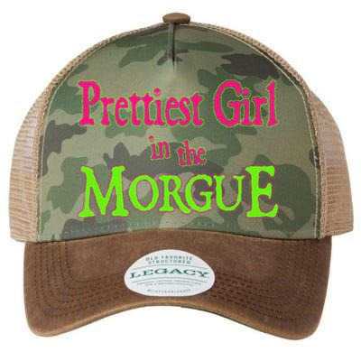 Prettiest Girl In The Morgue Legacy Tie Dye Trucker Hat