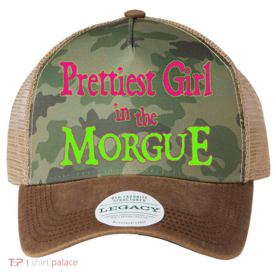 Prettiest Girl In The Morgue Legacy Tie Dye Trucker Hat