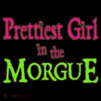 Prettiest Girl In The Morgue Stripe Pom Pom Beanie
