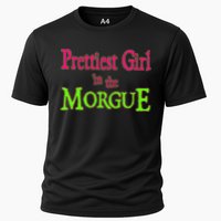 Prettiest Girl In The Morgue Cooling Performance Crew T-Shirt