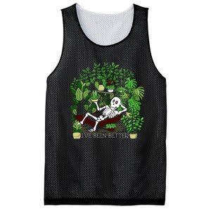 Plant Gift IVe Been Better Mesh Reversible Basketball Jersey Tank