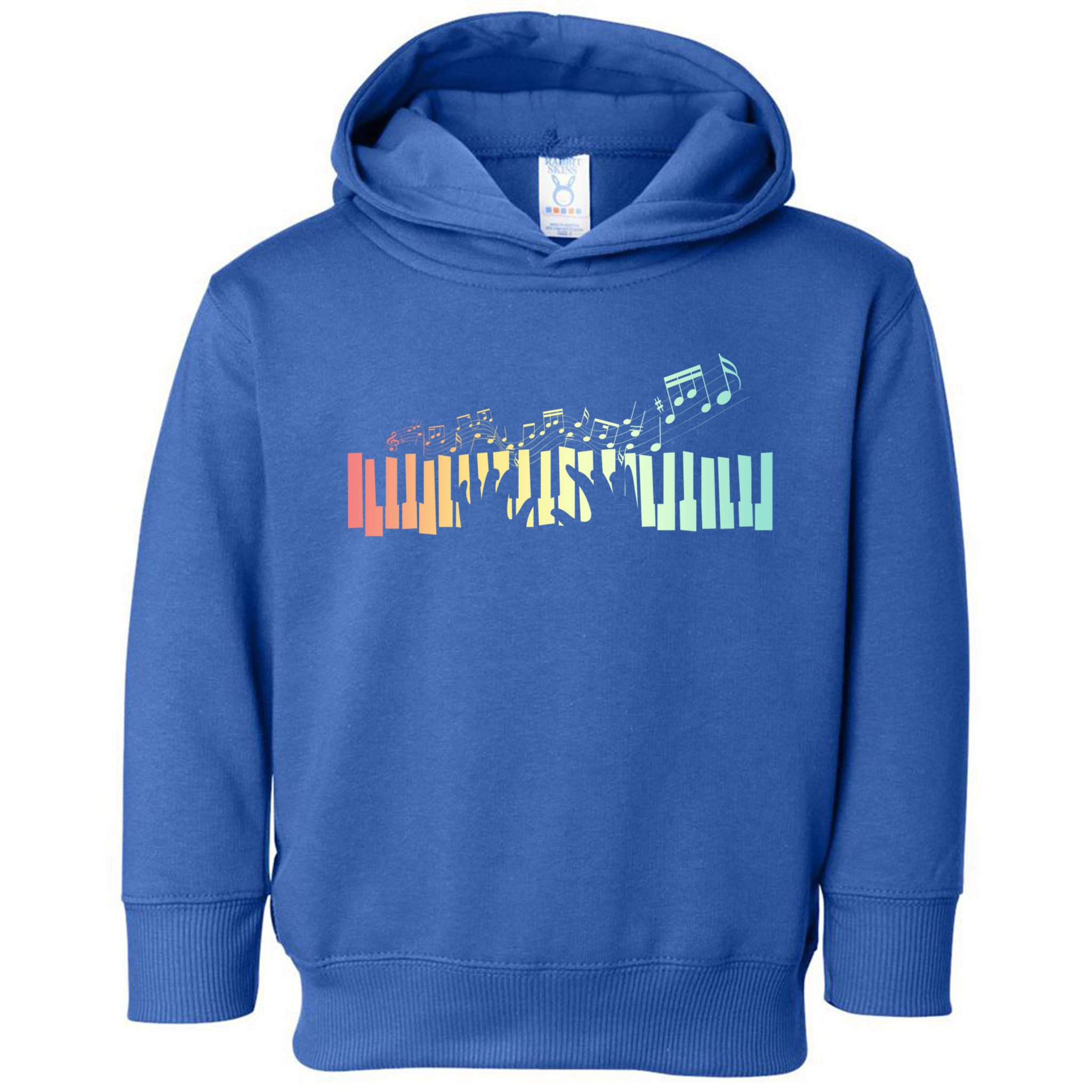 Pianist Gift Idea Keyboards Music Notes Piano Gift Toddler Hoodie