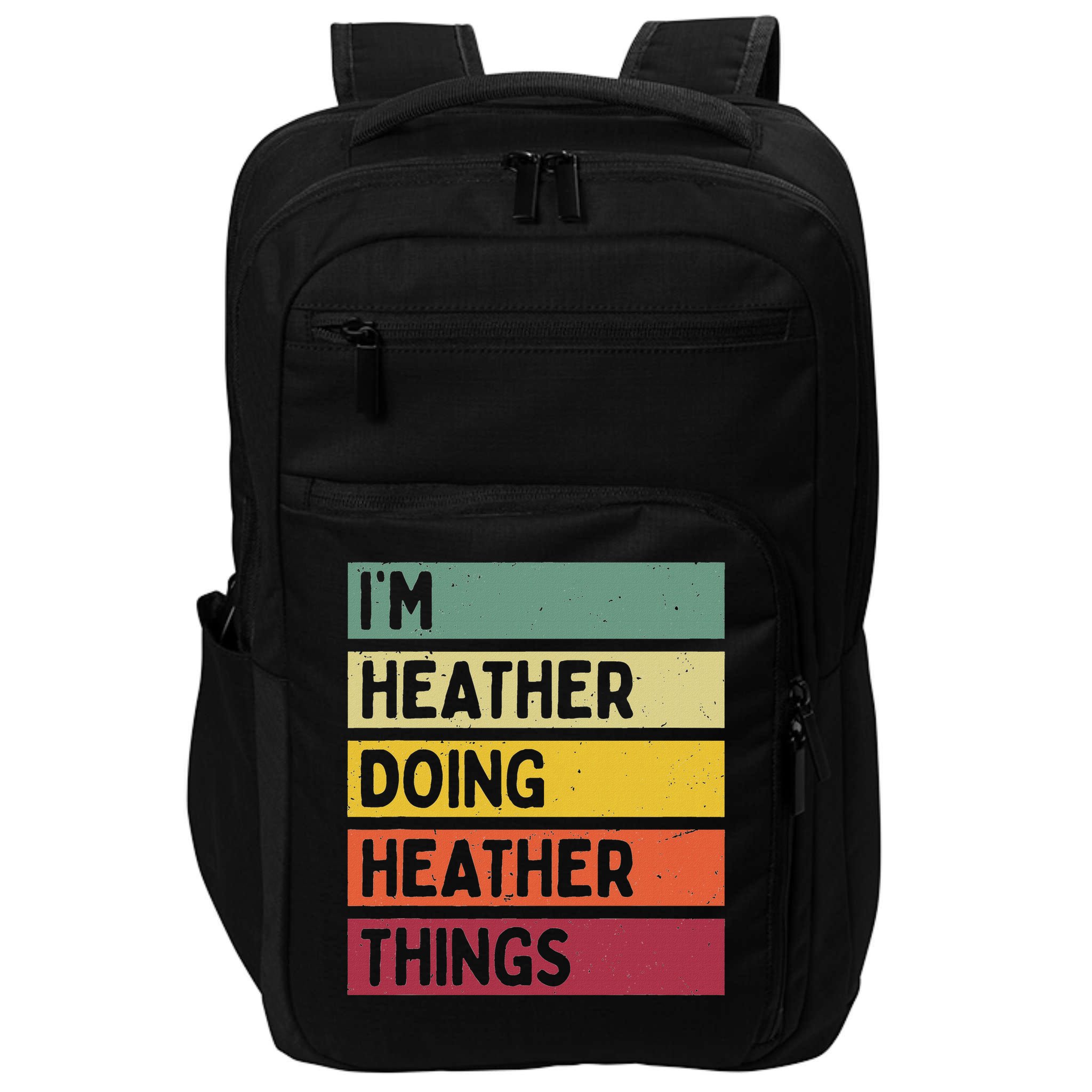 Personalized Gift Ideas Heather I'm Heather Doing Heather Things  Impact Tech Backpack