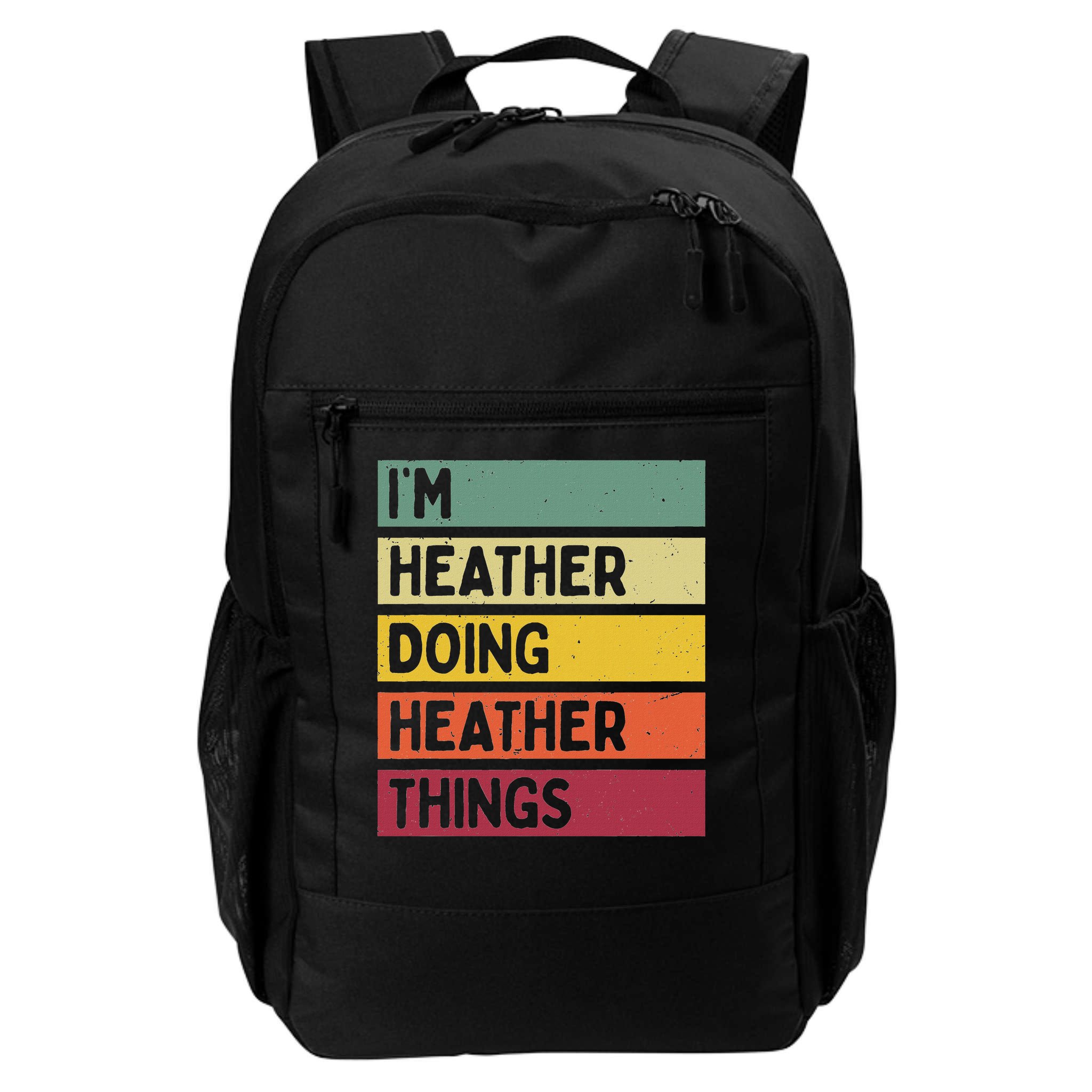 Personalized Gift Ideas Heather I'm Heather Doing Heather Things  Backpack