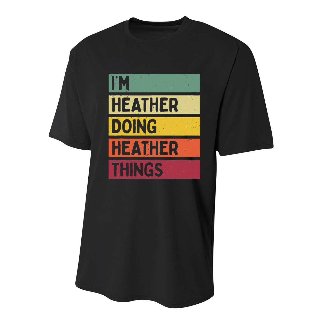 Personalized Gift Ideas Heather I'm Heather Doing Heather Things  Youth Performance Sprint T-Shirt