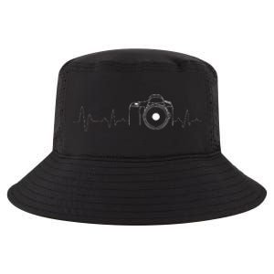 Photographer Gift Idea HeartBeat Photography Camera Cool Comfort Performance Bucket Hat